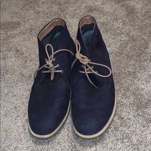 H&M Dress Low-Cut Blue Boots